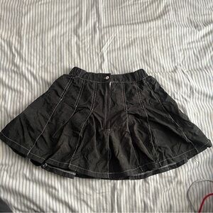 Nike Black Nylon Skirt